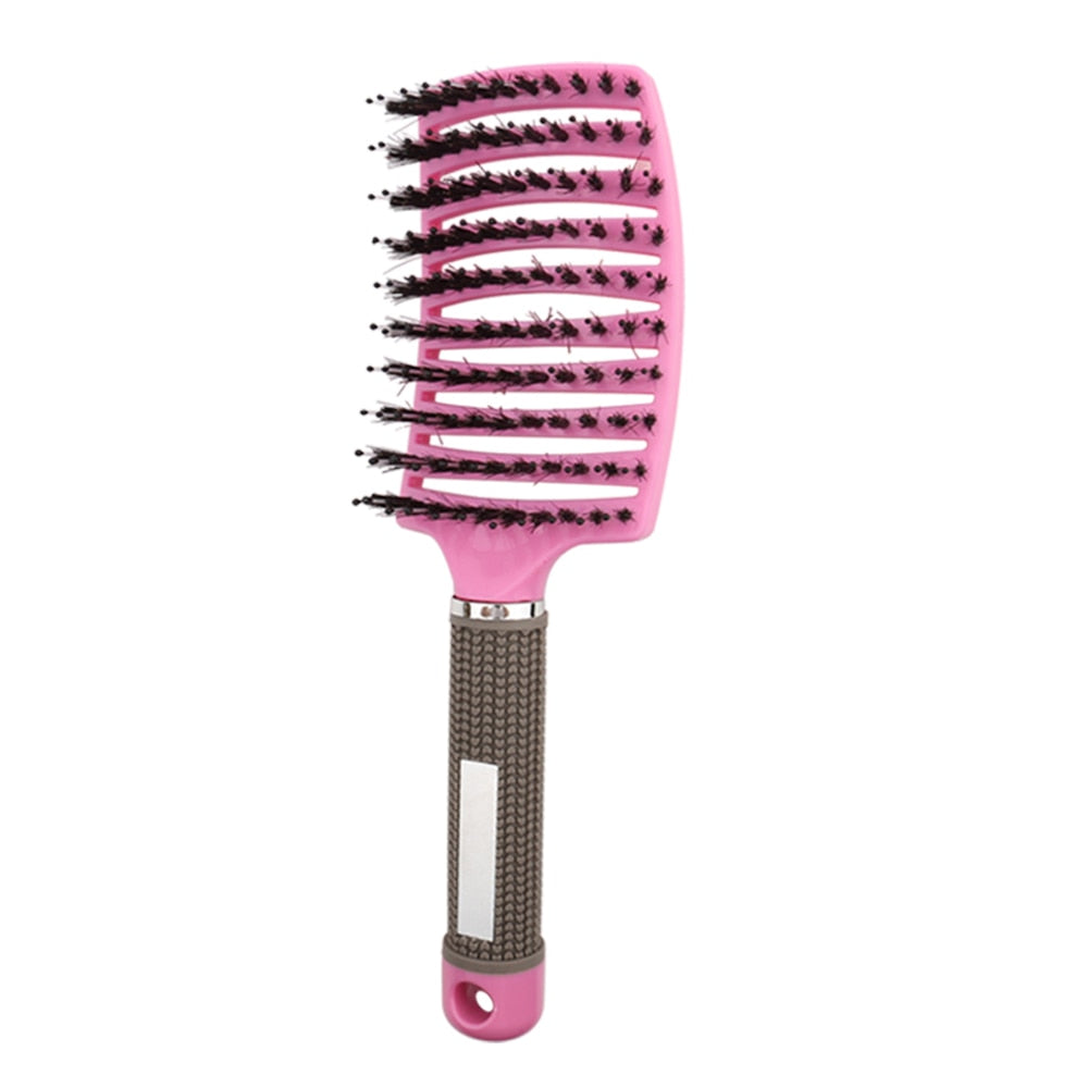 Scalp massage hairbrush - detangler