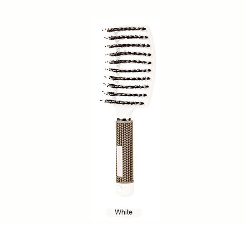 Scalp massage hairbrush - detangler