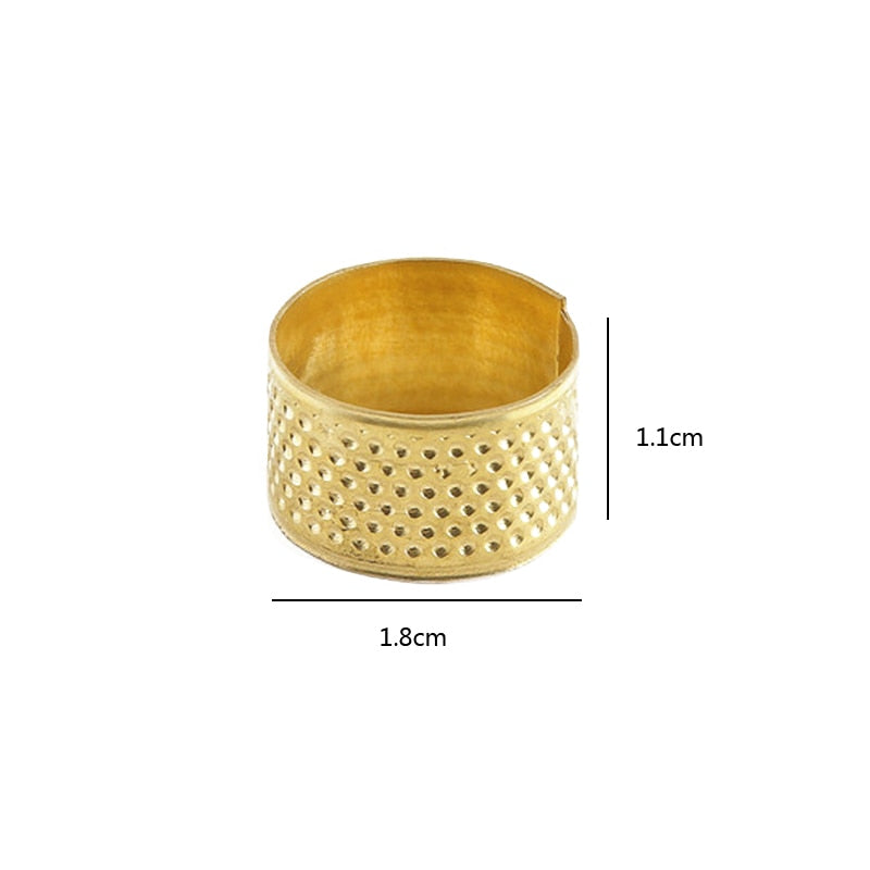 Thimble finger protector and threaders