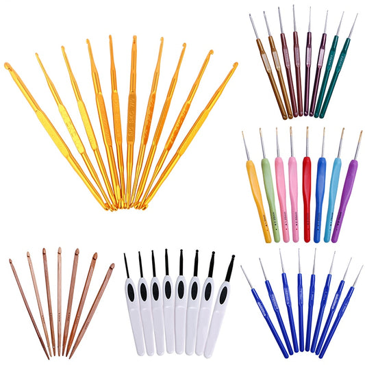 Crochet hooks - all sizes and materials
