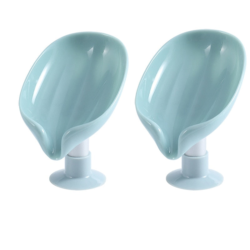 Soap dish - 2 piece set. Suction cup easy clean