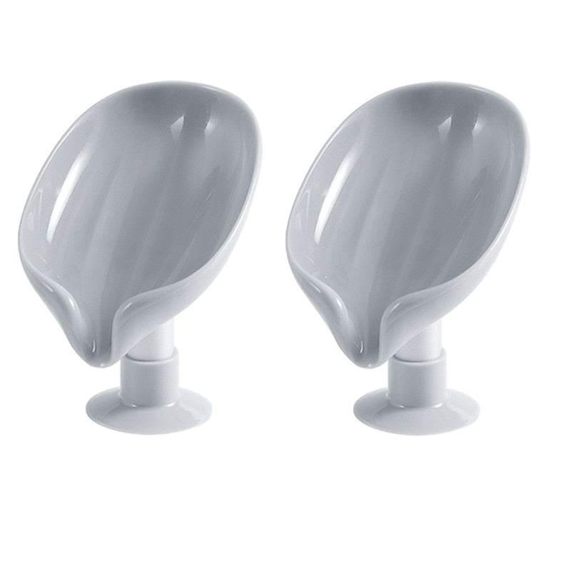 Soap dish - 2 piece set. Suction cup easy clean