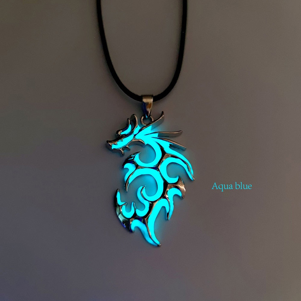 Luminous necklaces and pendants