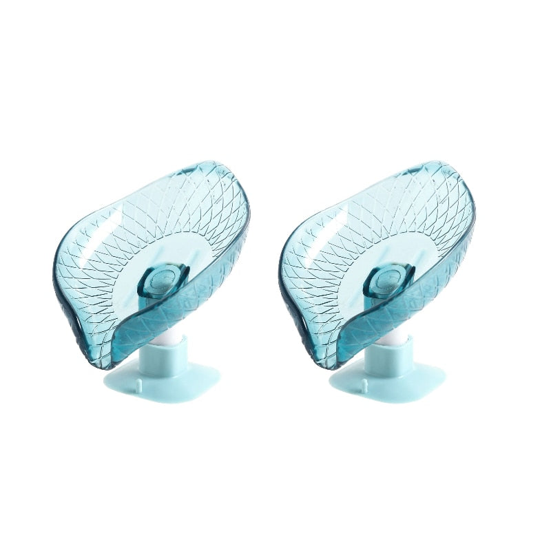 Soap dish - 2 piece set. Suction cup easy clean